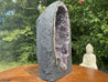 Amethyst Geode "GLORIOUS HEALING MIRACLE" 11.00 Agate Rim High Quality NS-119