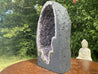 Amethyst Geode "GLORIOUS HEALING MIRACLE" 11.00 Agate Rim High Quality NS-119
