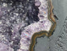 Amethyst Geode "GLORIOUS HEALING MIRACLE" 11.00 Agate Rim High Quality NS-119