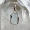Aquamarine Crystal Pendant
