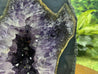 "PURE ROYALTY" Amethyst Geode Cathedral Agate Rim 8.00 High Quality Brazil NS-317