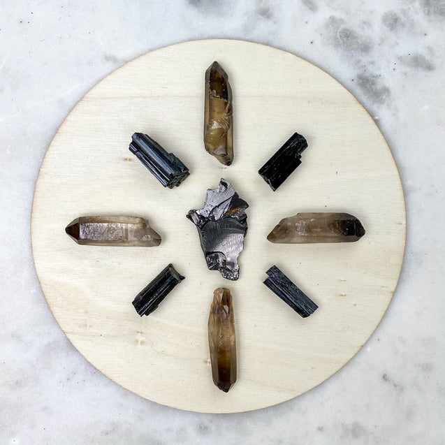 Crystal Energy Grid for Grounding and Earthing