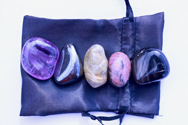 "Transformation" Healing Gemstone Collection Bag