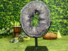 "INFINITE ABUNDANCE" Huge Amethyst Geode Slice 16.00 Brazil Very High Quality NS-394