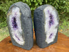 Amethyst Geode "MIRACLE TWINS" 8.50 High Quality Cathedral Pair NS-53