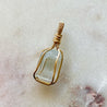 Aquamarine Crystal Pendant