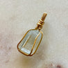 Aquamarine Crystal Pendant