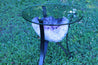 "Elixir of Life" High Quality 18.00 Amethyst Geode Table w Custom Glass & Stand
