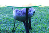 "Elixir of Life" High Quality 18.00 Amethyst Geode Table w Custom Glass & Stand