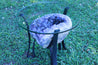 "Purple Pleasure" High Quality 18.00 Amethyst Geode Table w Custom Glass & Stand