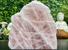 "LOVEY DOVEY" Rose Quartz Self Standing Crystal 7.00 High Quality NS-662