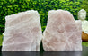"DOUBLE THE LOVE" Rose Quartz Pair 7.00 Self Standing Crystals High Quality NS-668