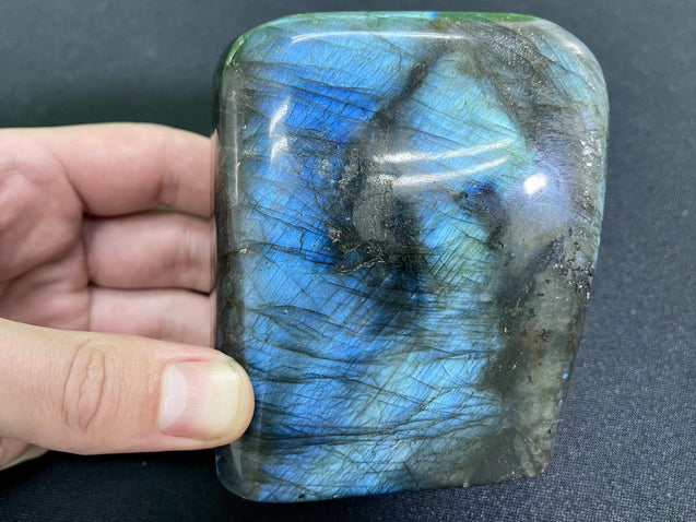 "TWIN FLAMES" Labradorite MAGIC High Quality Self Standing Crystal