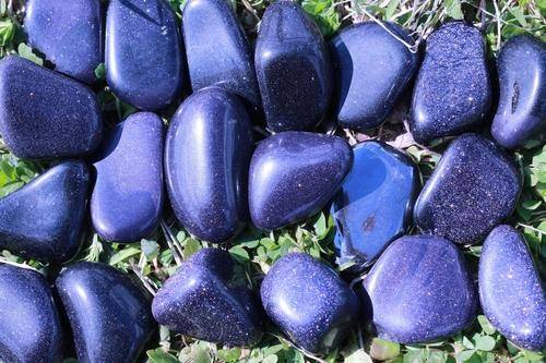 Blue Goldstone WEALTH LUCK AMBITION CONFIDENCE Healing Gemstone