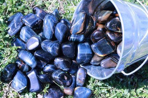 Blue Tiger's Eye "SEE INTO YOURSELF" Healing Gemstone