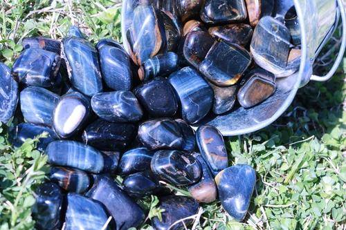 Blue Tiger's Eye "SEE INTO YOURSELF" Healing Gemstone