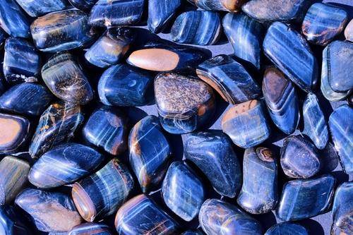 Blue Tiger's Eye "SEE INTO YOURSELF" Healing Gemstone