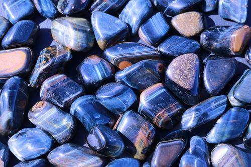 Blue Tiger's Eye "SEE INTO YOURSELF" Healing Gemstone