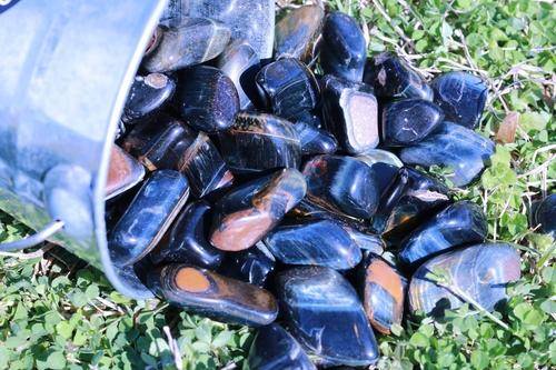 Blue Tiger's Eye "SEE INTO YOURSELF" Healing Gemstone