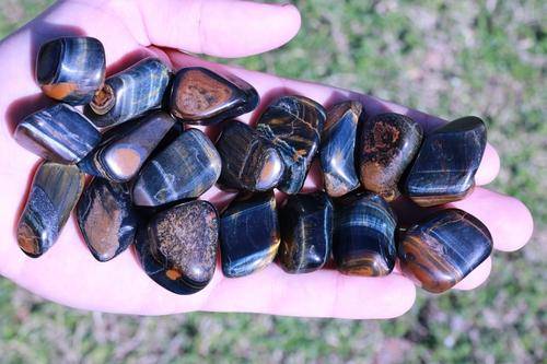 Blue Tiger's Eye "SEE INTO YOURSELF" Healing Gemstone