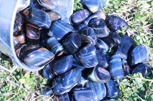 Blue Tiger's Eye "SEE INTO YOURSELF" Healing Gemstone