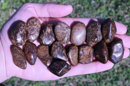 Bronzite WEAPON AGAINST NEGATIVITY Reflects Bad Energy Back at the Source