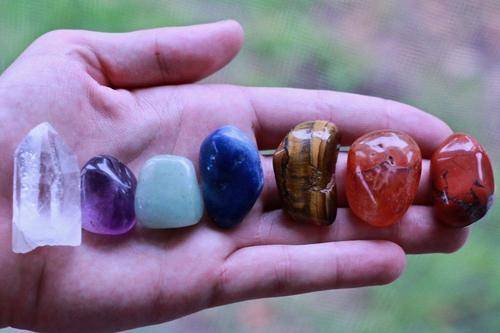 Chakra Crystals Healing Bag