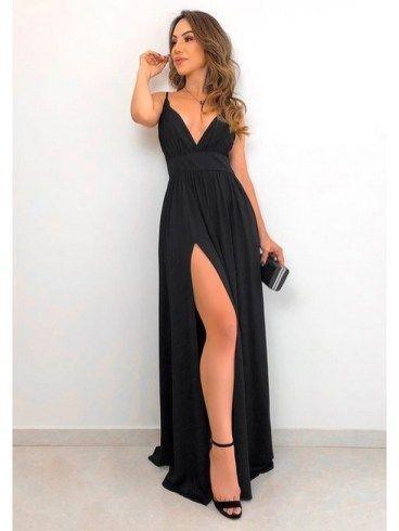 2019 spaghetti straps prom dresses custom long prom dresses evening dress